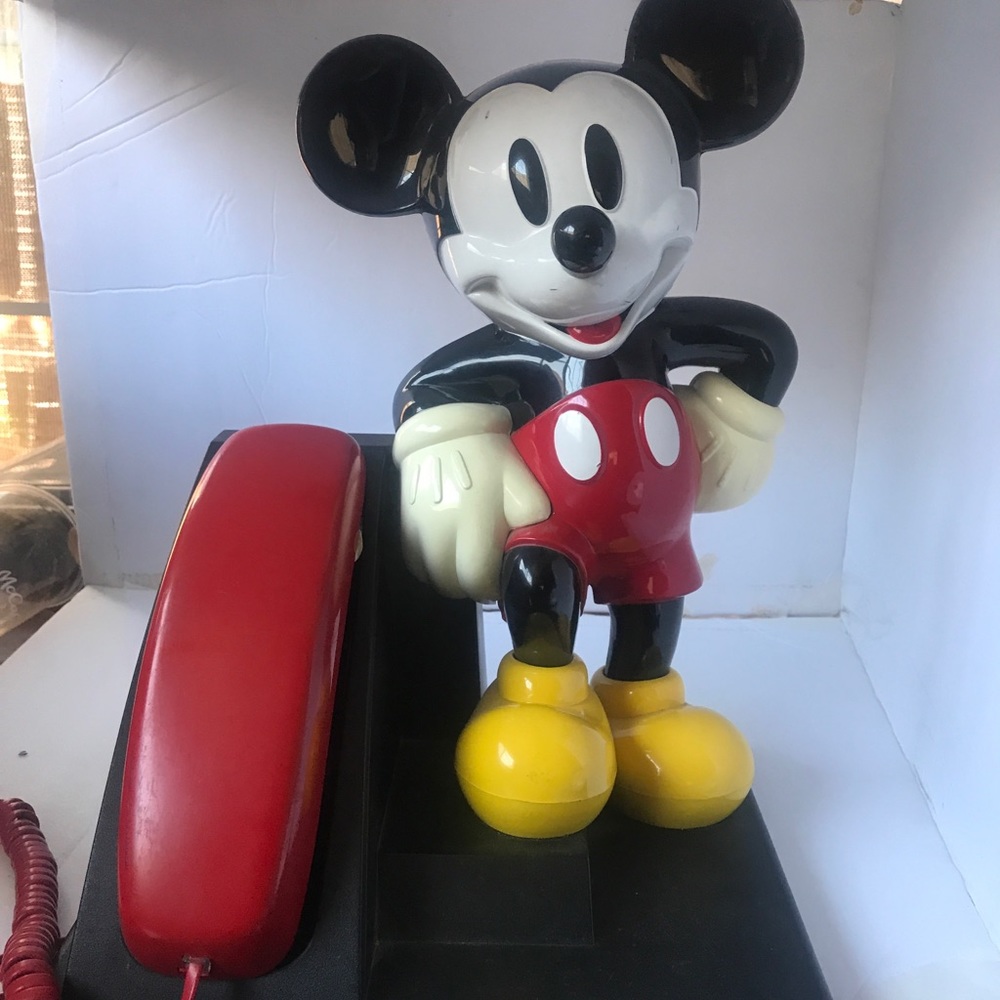 Vintage 1994 AT&T Mickey Mause Phone Desk